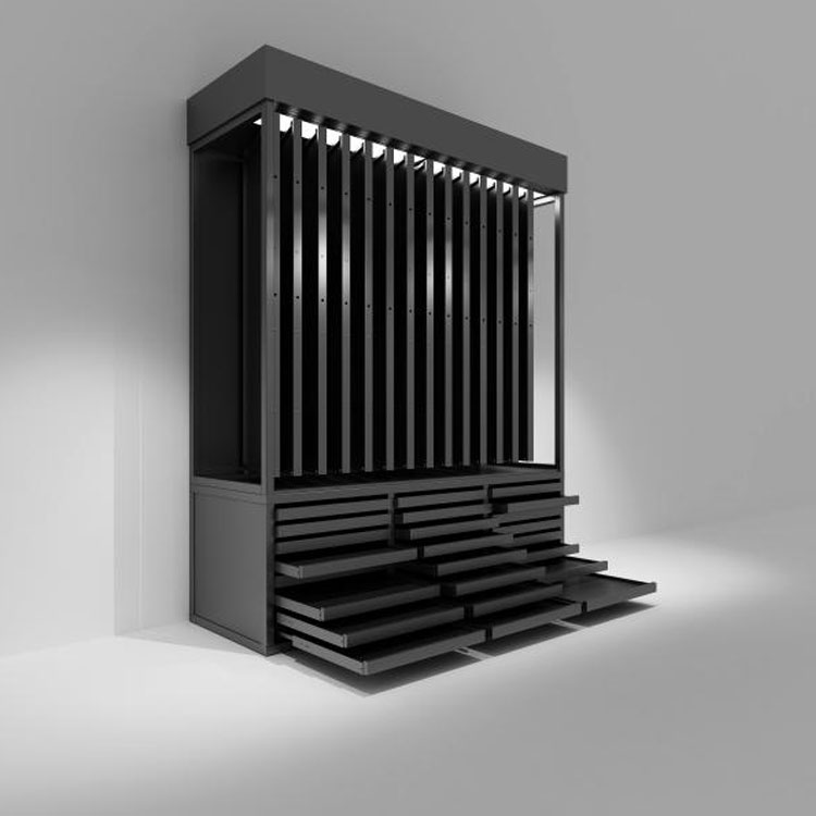 Niyə Mağazanız üçün Metal Siding Şaquli Seramik Vitrin Rəfini Seçməlisiniz